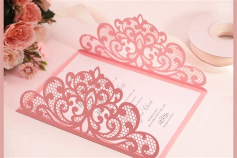 Download 630+ Unique Wedding Invitation Card Cricut SVG